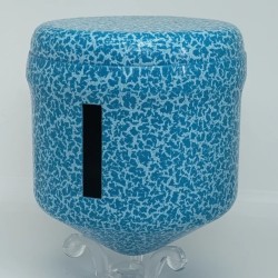 Whistling metal whip top