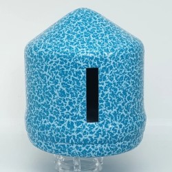 Whistling metal whip top