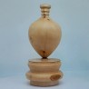 Olive wood spintop by Rocco